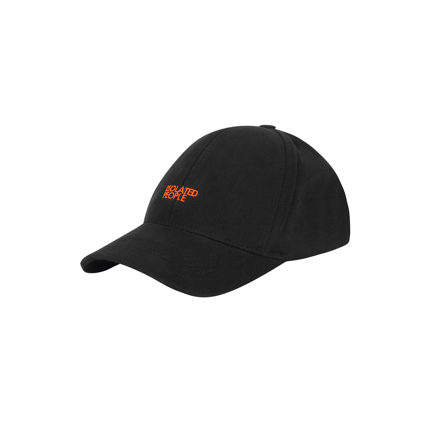 Isolated People Orange Team Logo Cap