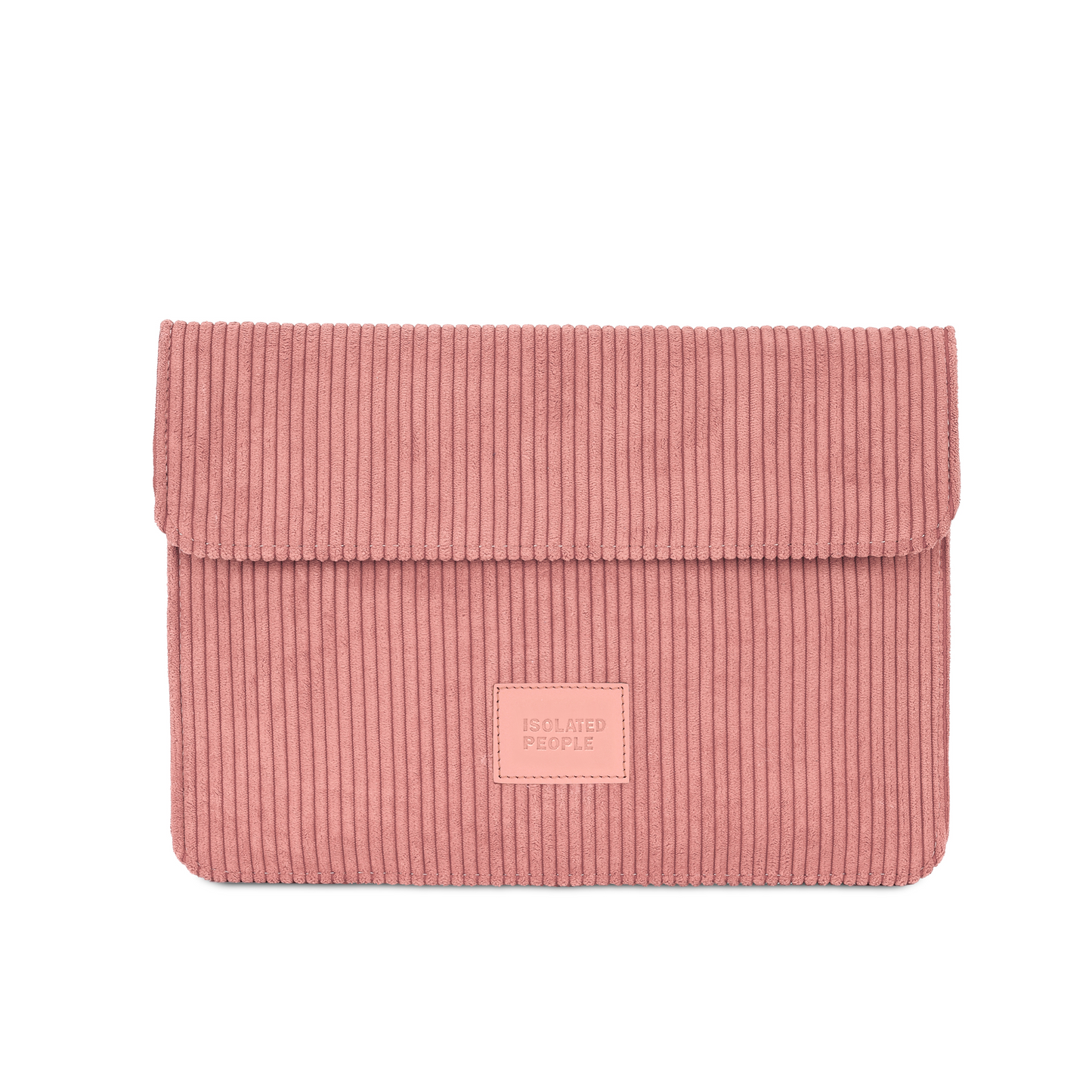 Isolated People Soft Touch Pink Horizon Laptop Case