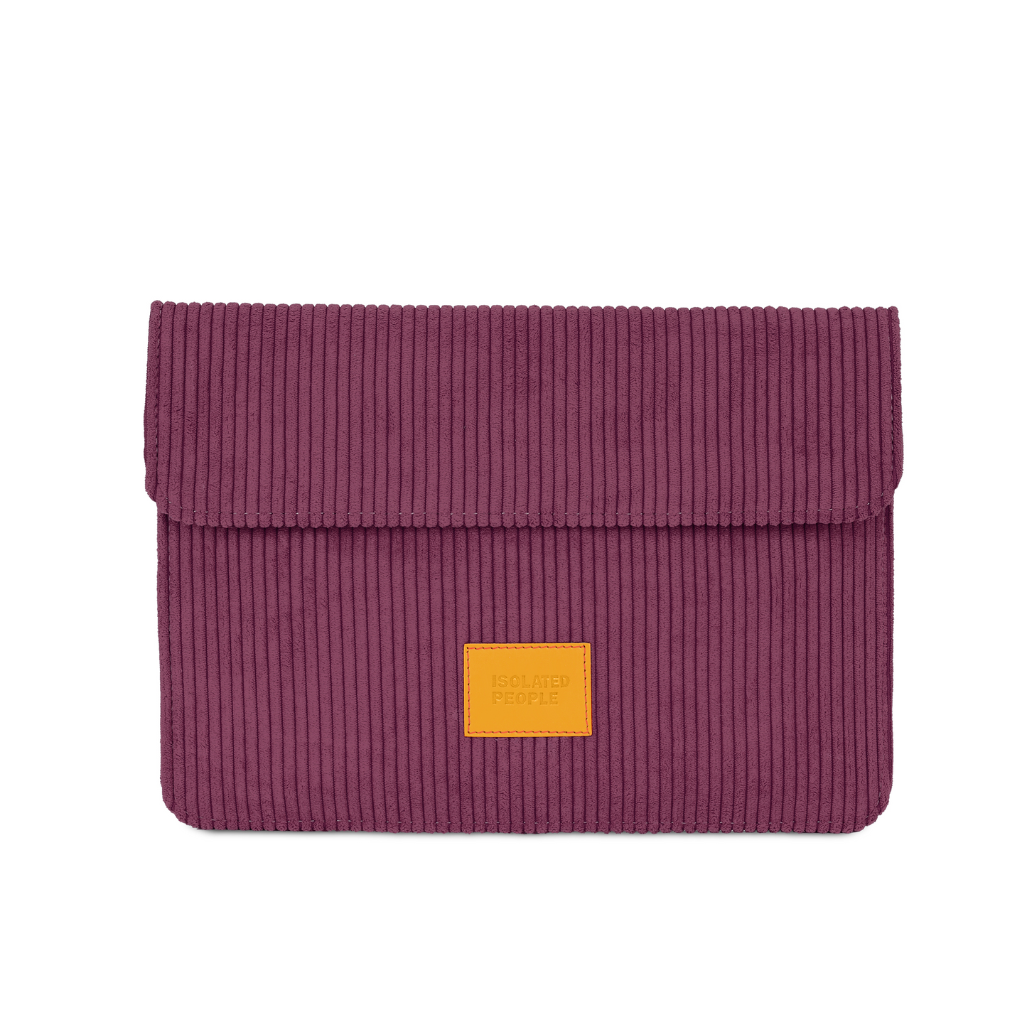 Isolated People Soft Touch Purple Horizon Laptop Case