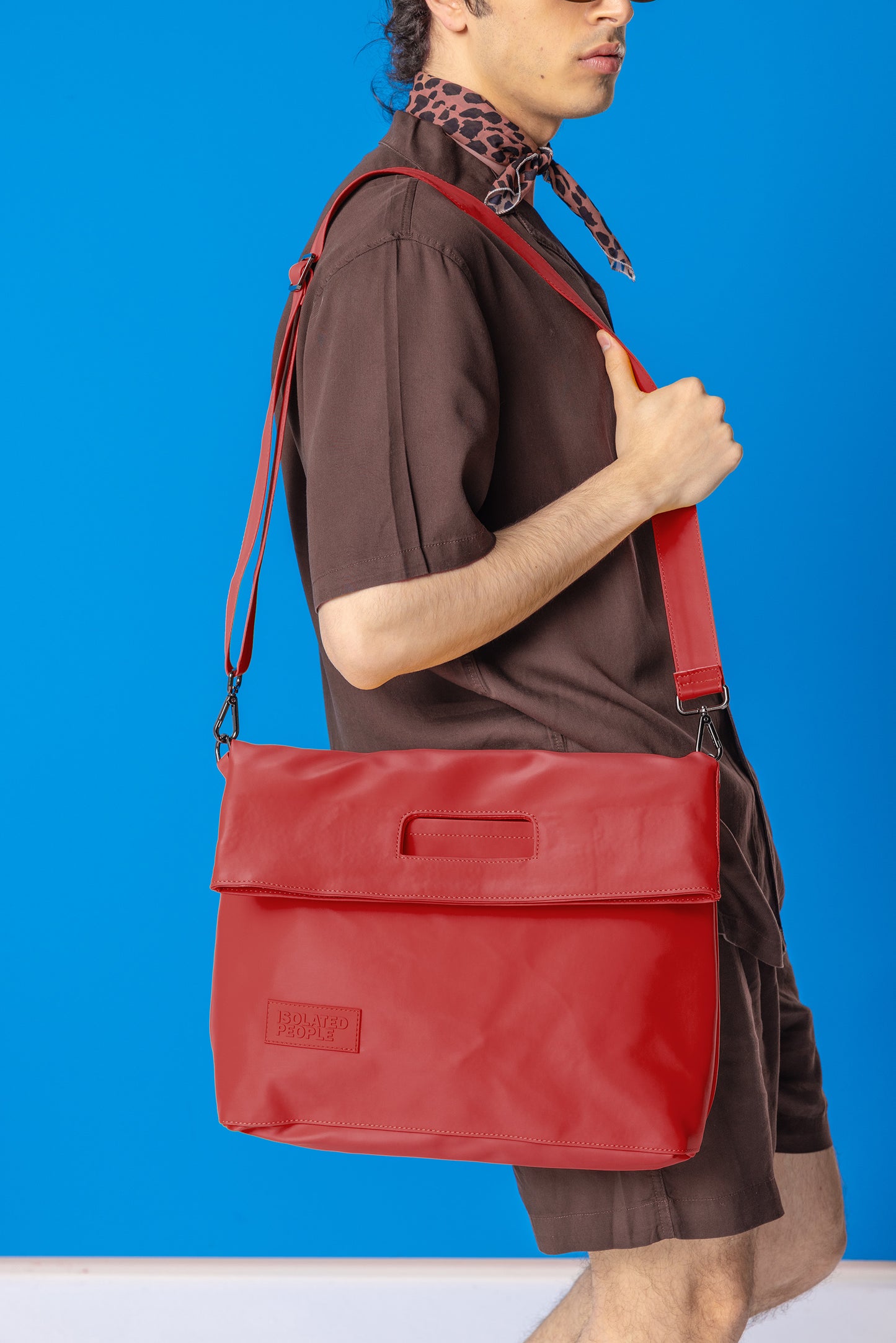 Isolated People Red Companion City Bag