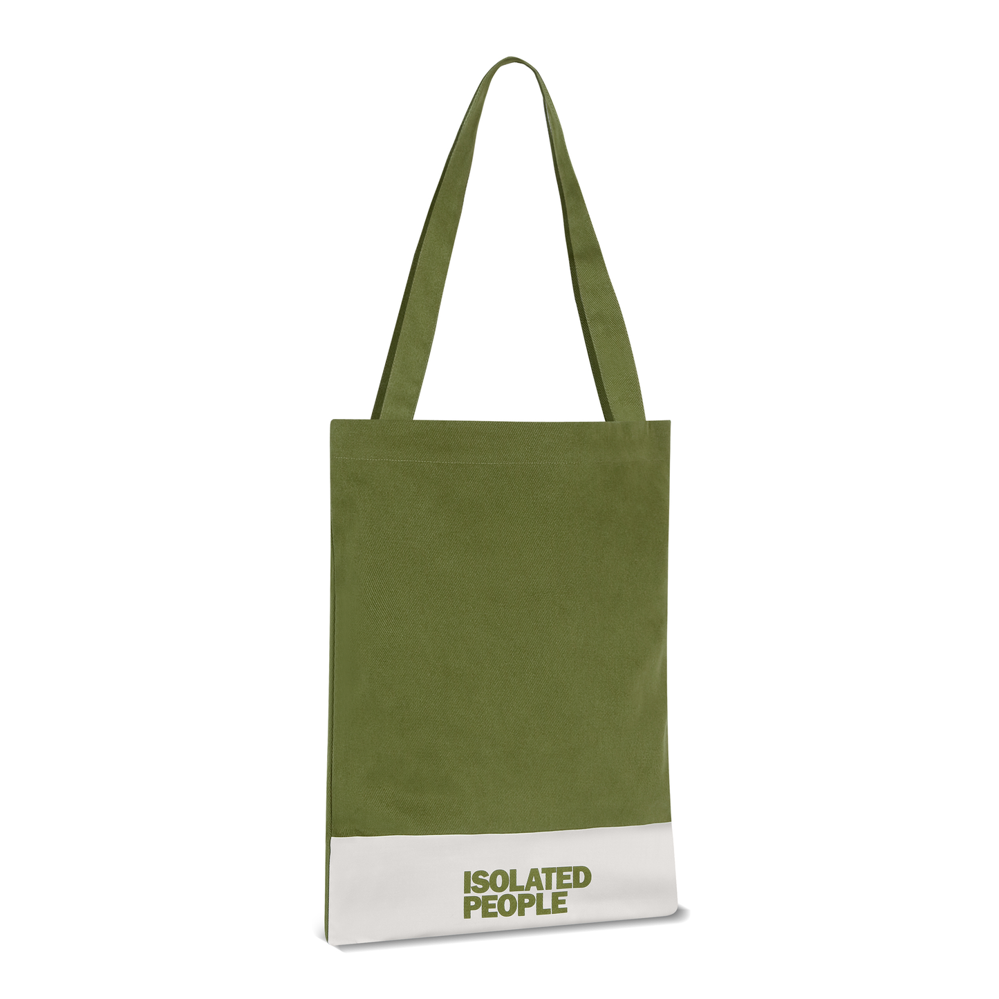 Isolated People Green Tote Bag - Carry What Feels Good