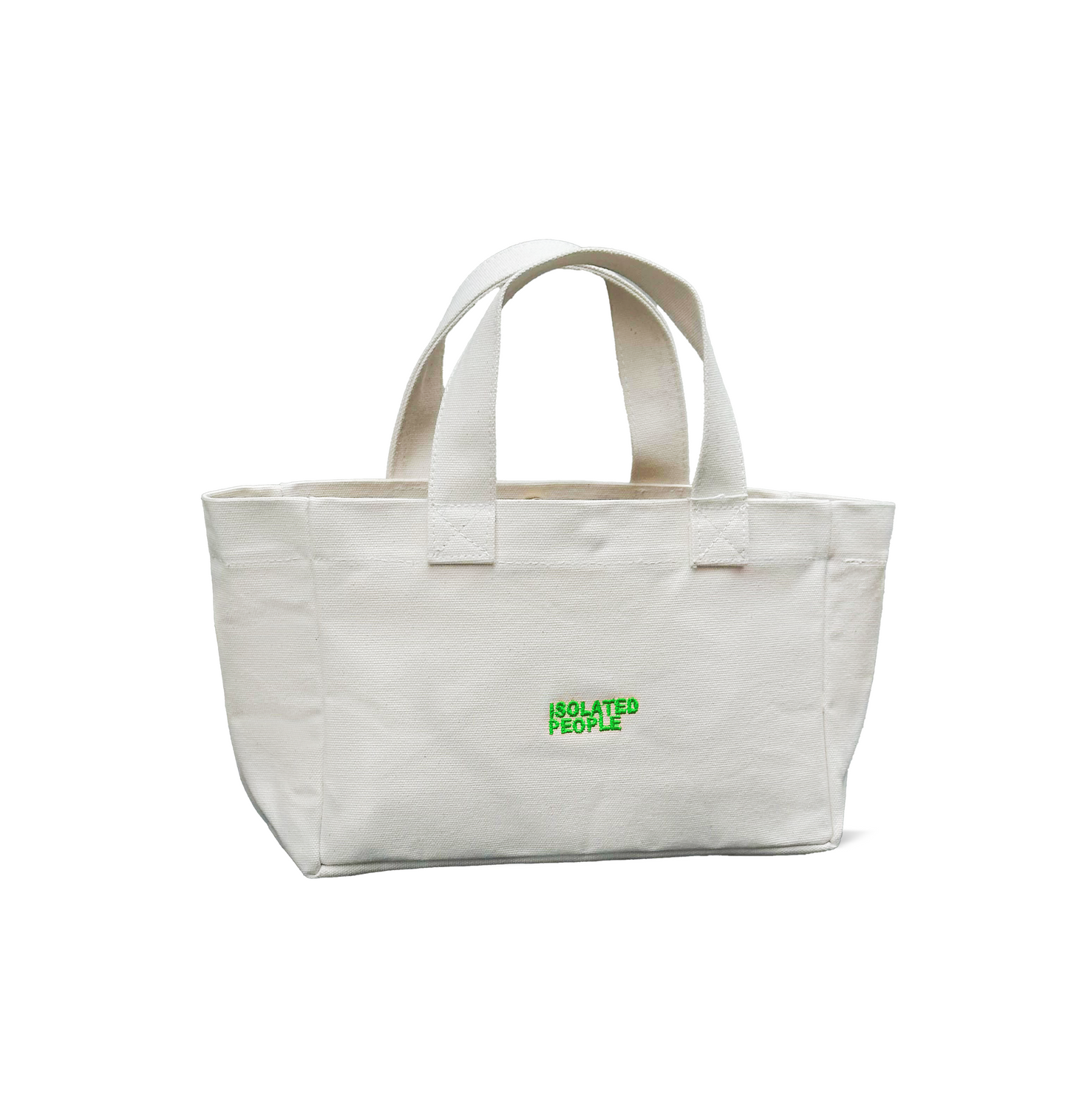 Green Mini Canvas Tote Bag